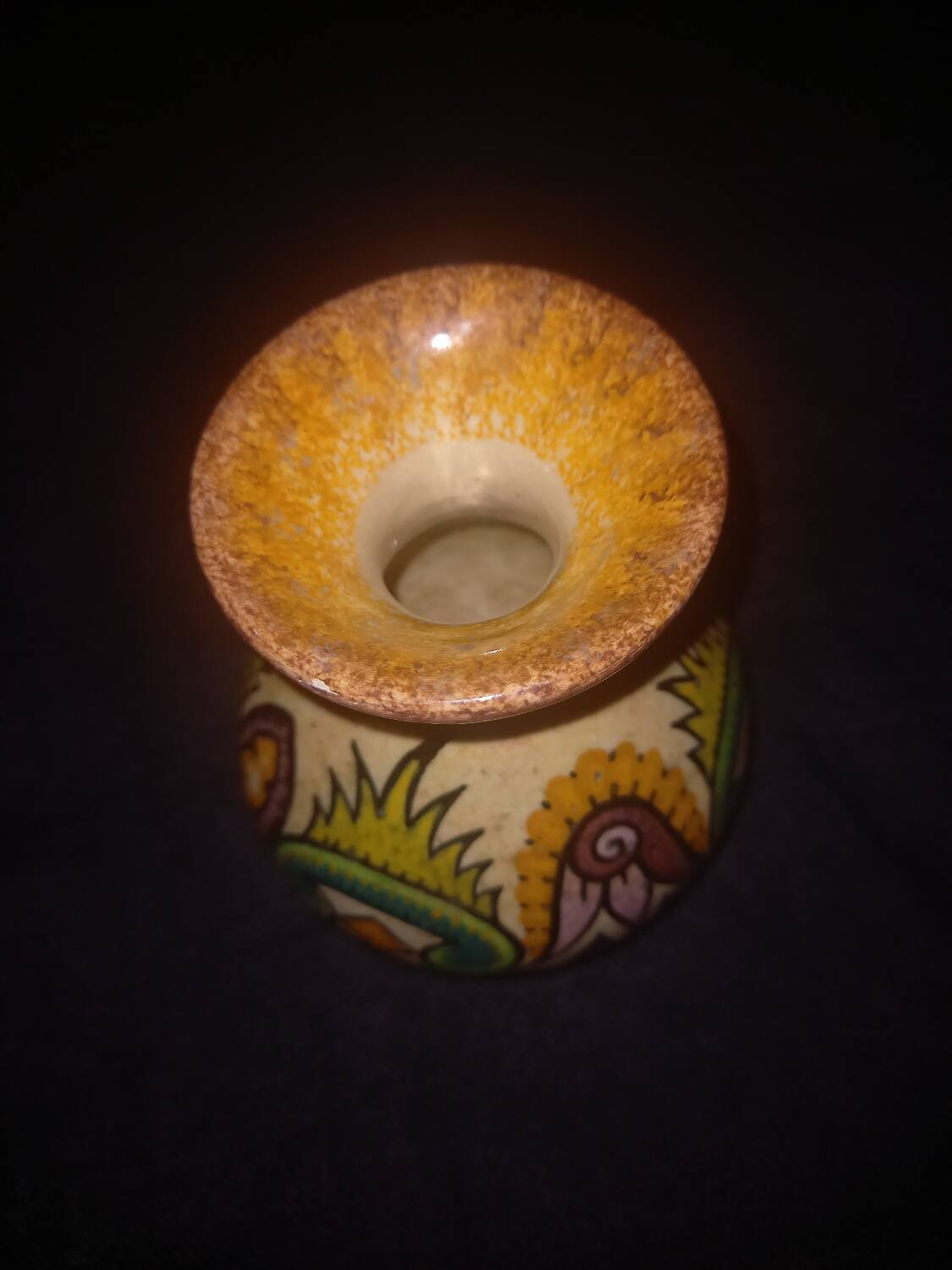 Small vase signed Foulen