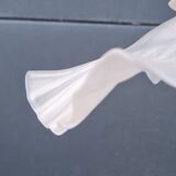 Frosted glass pendant light