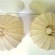 Set of 2 "Cocoon" desk lamps by the Castiglioni Brothers for Flos 1962