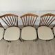 Lot de 5 chaises estampillées Baumann modèle Boston - années 70.