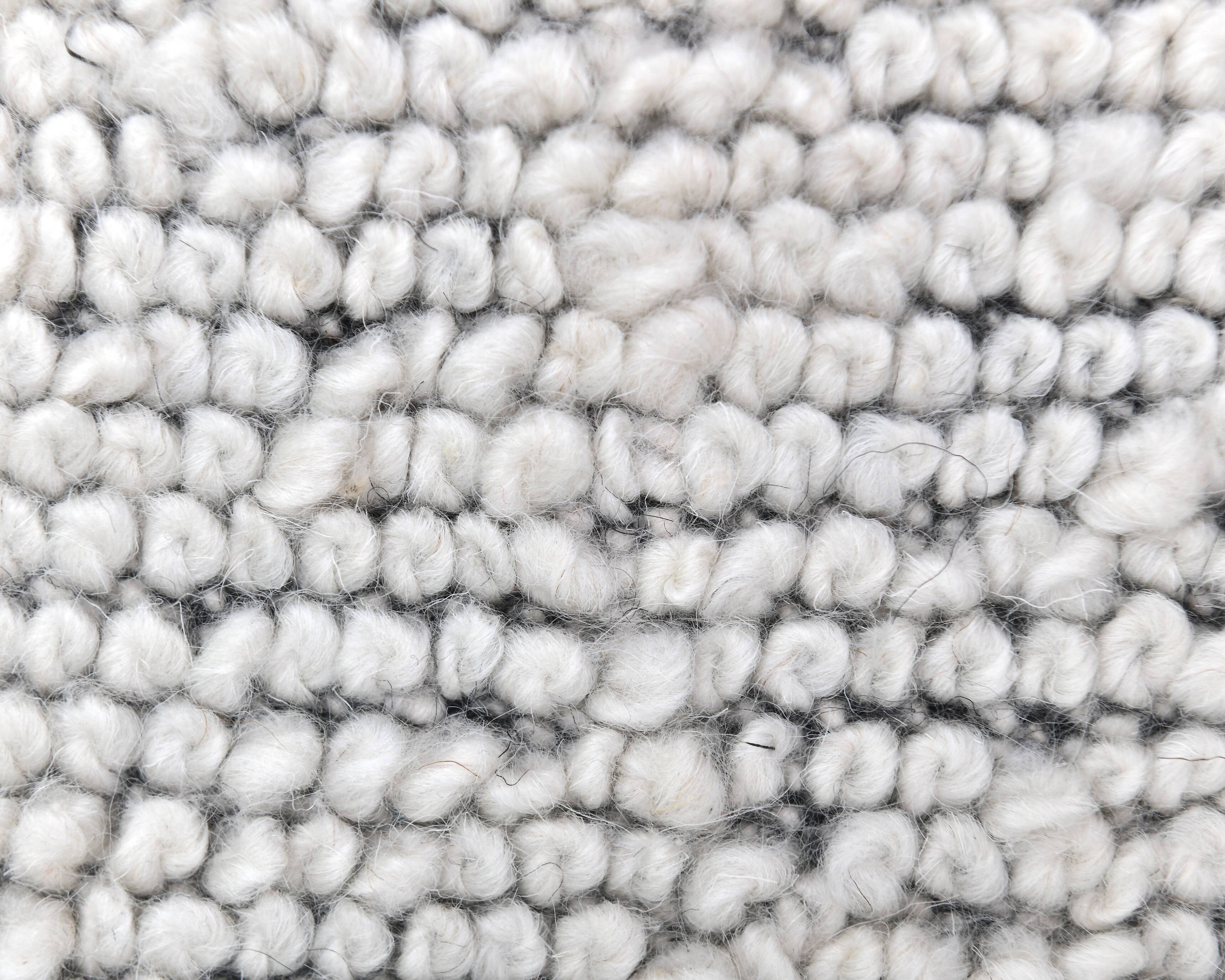 Black Wool Moroccan rug,  wool shaggy Berber Style antique black 210x140