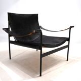 Tecta D99 leather lounge chair by Hans Könecke