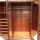 Mahogany wardrobe by Gaston Poisson art deco 1930