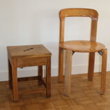 Stool oak rope 50s