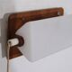 Applique vintage scandinave en teck et plexi 1970