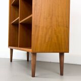 Bibliothèque danoise en teck par HW Klein pour Bramin, années 1960