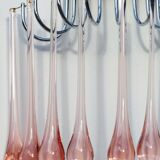 Sconces vintage roses in glass blowing and brainwashing of Murano