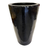 Large enameled stoneware pot