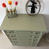Commode ancienne relookée 5 tiroirs