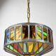 Color stained glass suspension