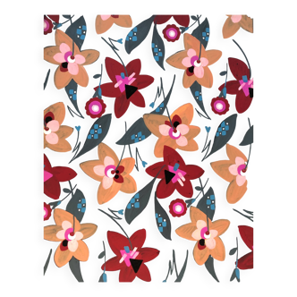 Planche décorative pour le design textile N°2