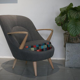 Vintage polish "345" armchair from mid-century, 1958
