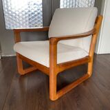 Fauteuils danois du milieu du siècle en teck de cfc silkeborg, années 1960, ensemble de 2