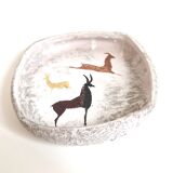 Empty pocket in ceramic rock motifs 60s