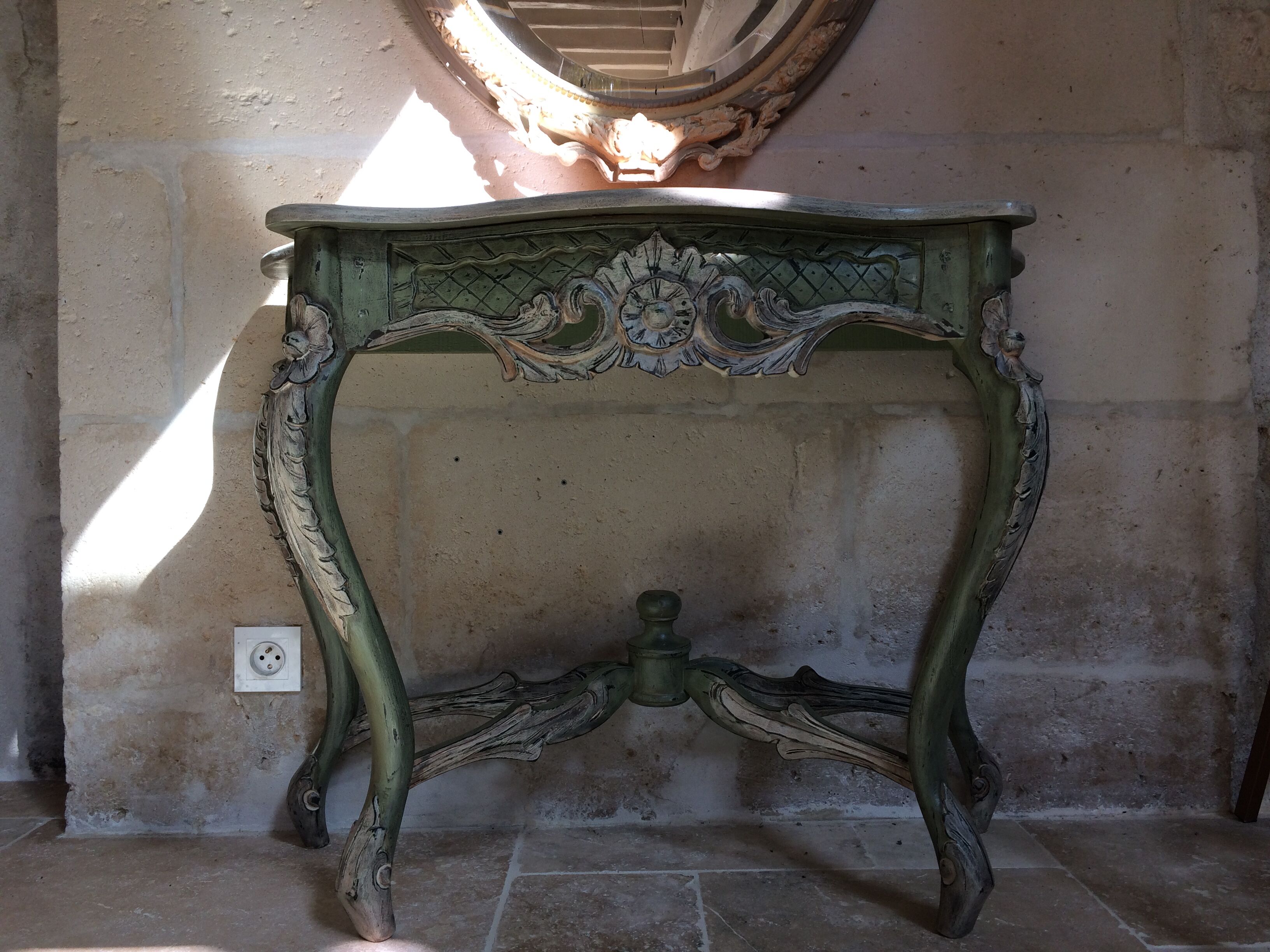Louis XV-style console