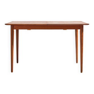 Restored teak dining table