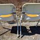 Duo de chaises Dorsal de E Ambasz et G Piretti pour OpenArk en 1990