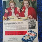 A Lustucru pulp paper advertisement from period review