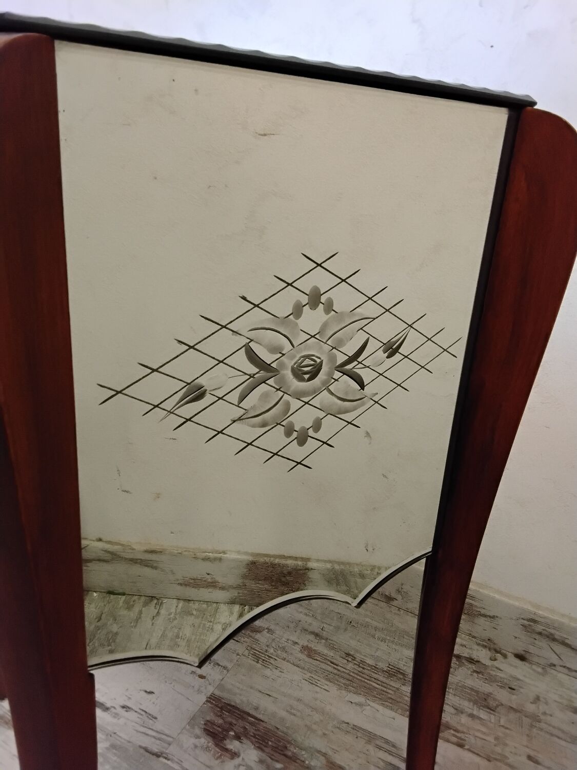 Art Deco Venetian style bedside table