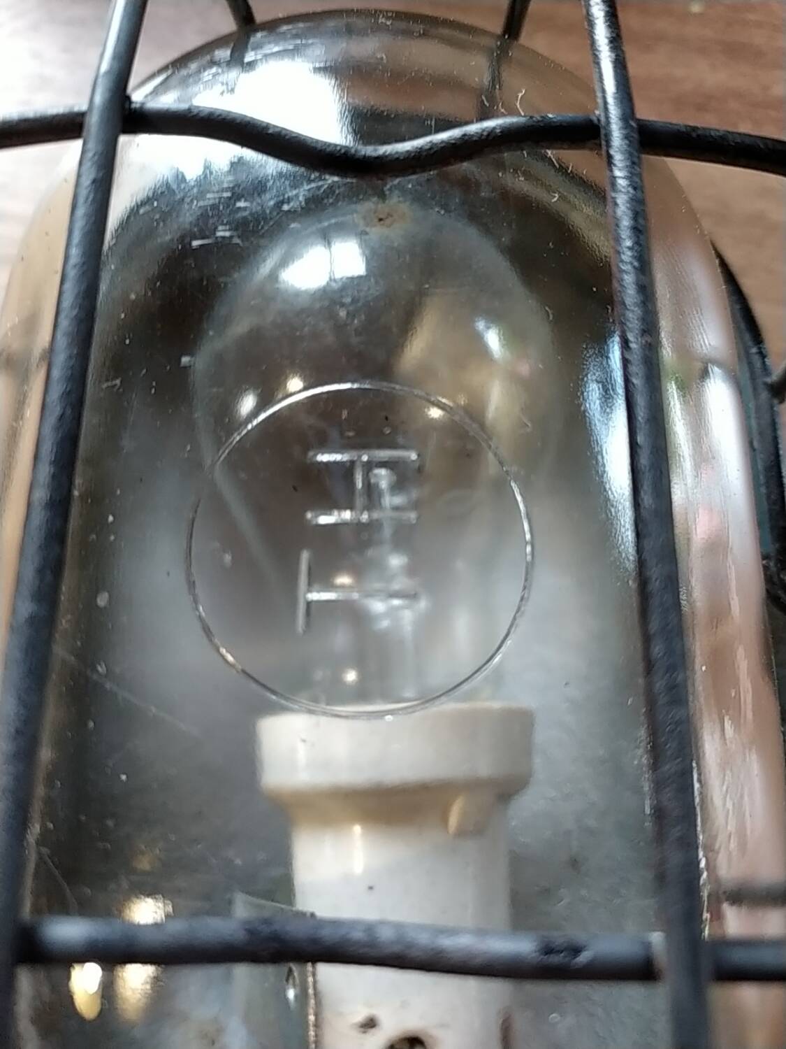 Industrial cast iron wall lights