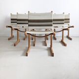 Set of 6 Dining Chairs by Ditte & Adrian Heath for France & Son 1960's