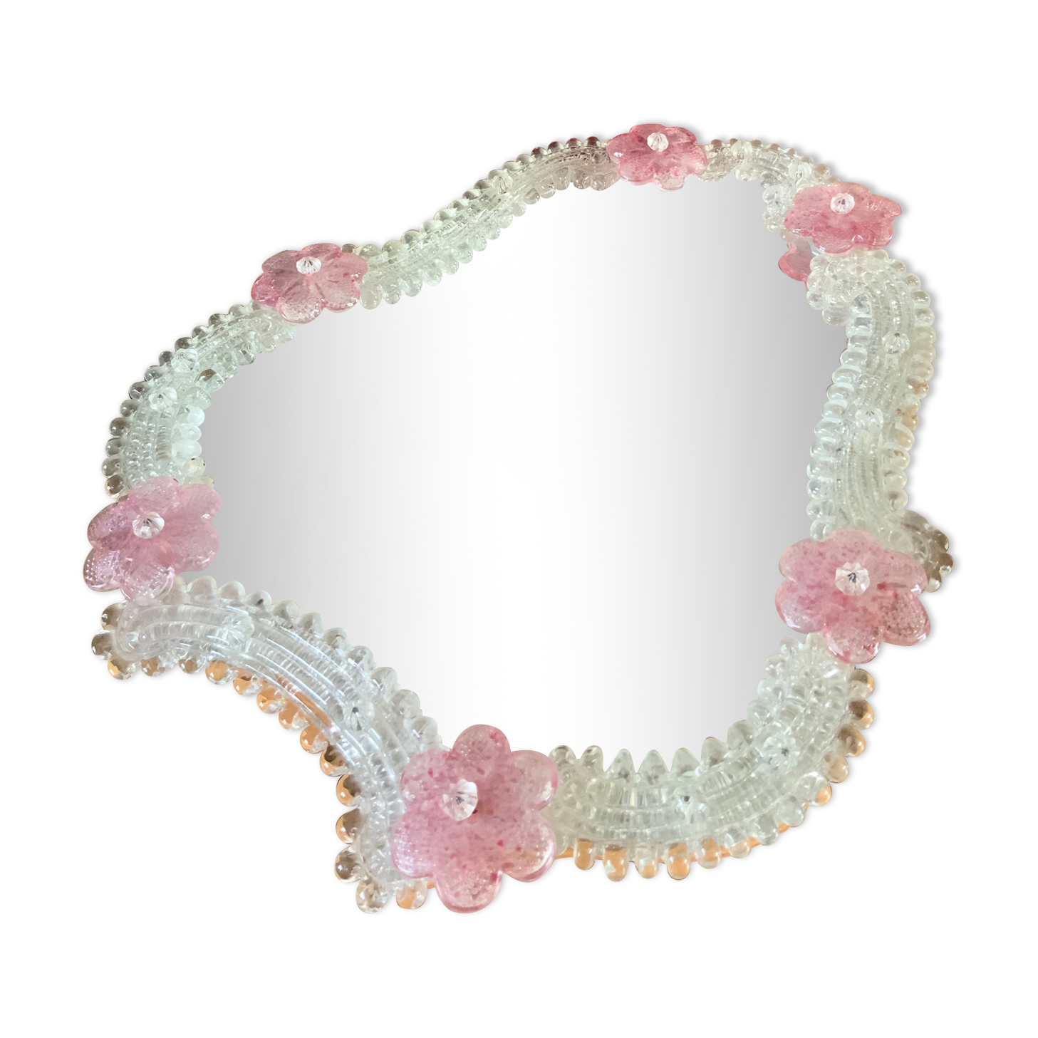 Venetian easel mirror murano