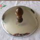 Enameled saucepan with lid 1970s