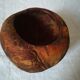 Cache pot en bois brut