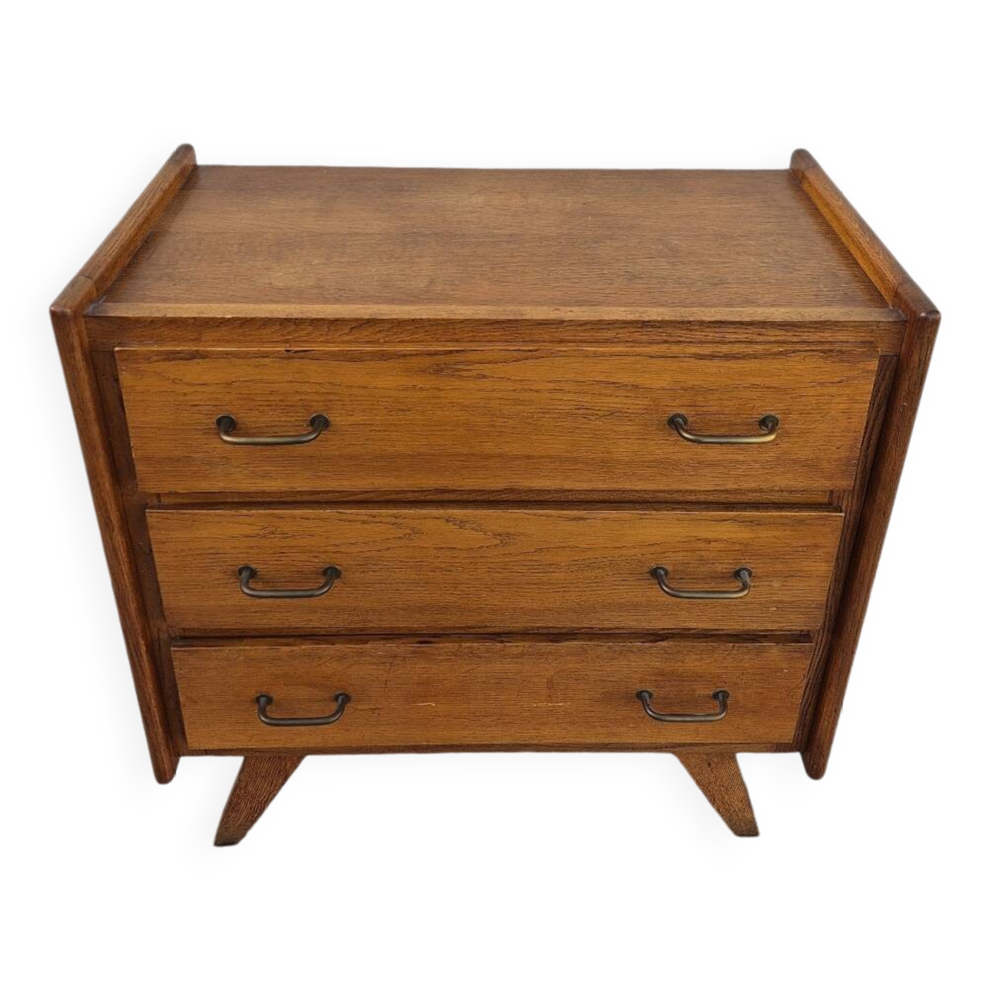 Commode vintage design pieds compas 1950s