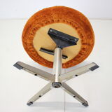 Swivel stool or footstool, czechoslovakia,1970s