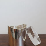 Italian silver plate and plexiglass box by Lino Sabattini, 1960s