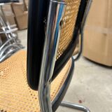 Set of 4 "B32" chairs, Marcel Breuer, Italy, 1990