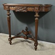 Jardinière Console en Noyer, style Louis XVI – Milieu XIXe