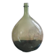 Dame-jeanne en verre soufflée verte 25l