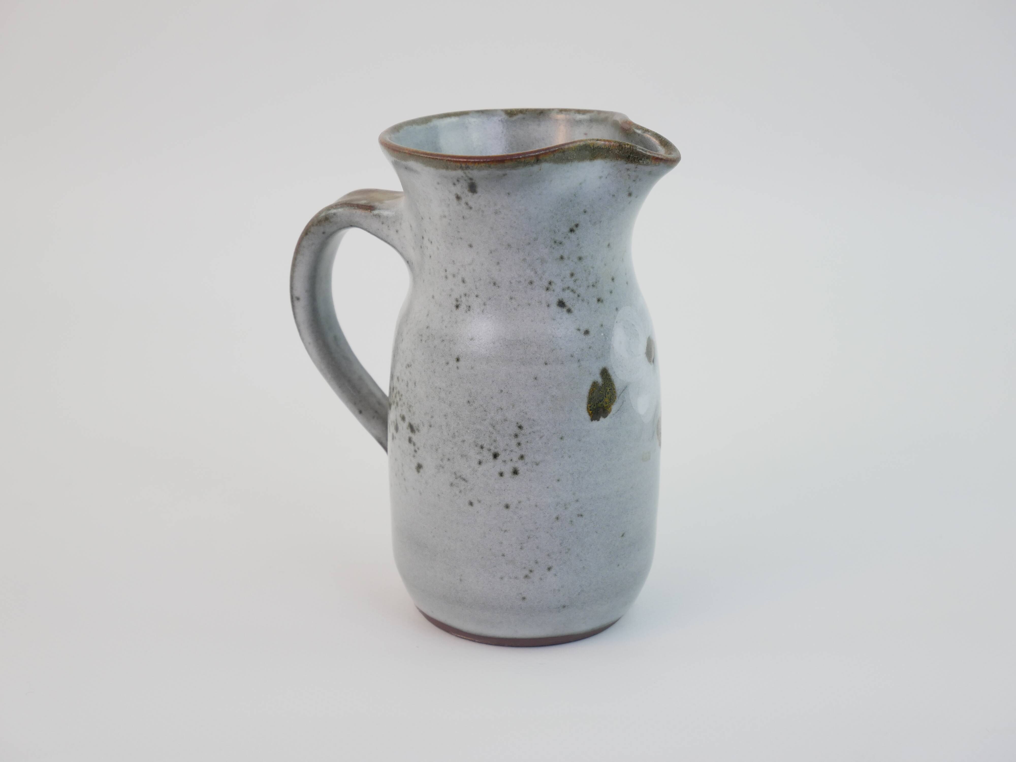 Small pitcher Milk jug Ceramic jug Atelier Thierry and Chantal Robert