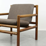 Mid-century modern minimalistic armchair