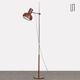 Metal floor lamp produced by Napako around 1970