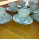 Coffee service, chocolate 8 pieces porcelain, Kaiser