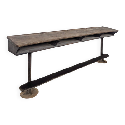 Bureau d'écolier ou console fin XIXème