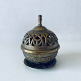 Indian brass lamp