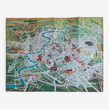 Small map of Rome