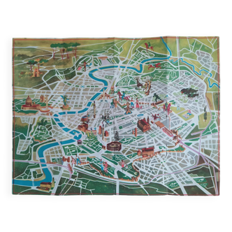 Small map of Rome