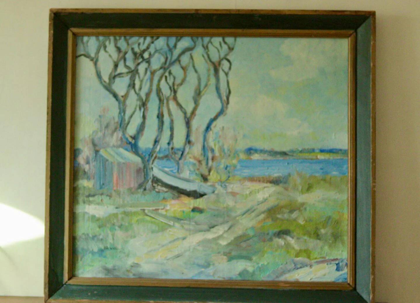 Boat in the trees by CB