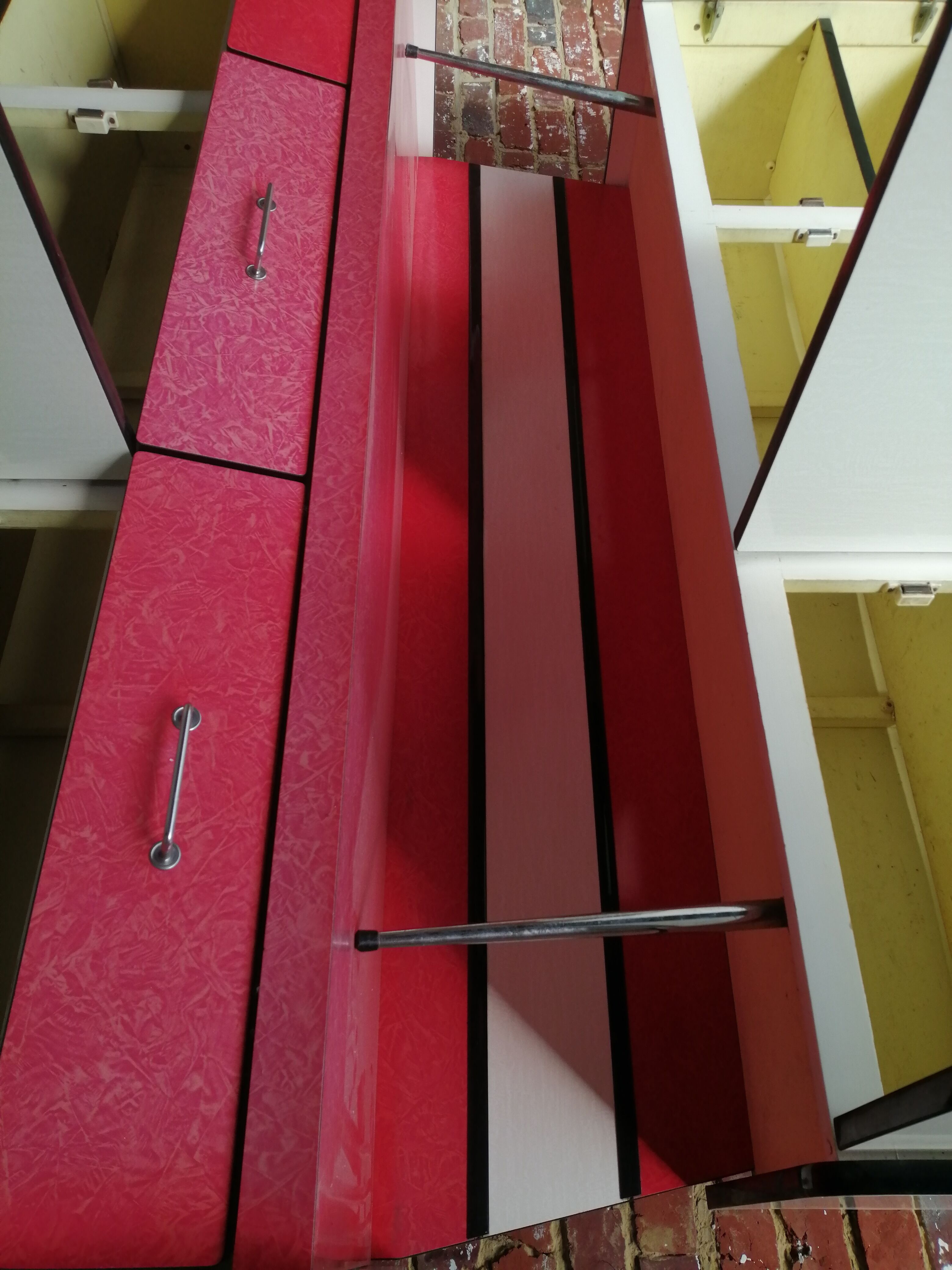 Kitchen buffet in formica 50s