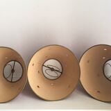 Perforated paper lampshades, 1950s
