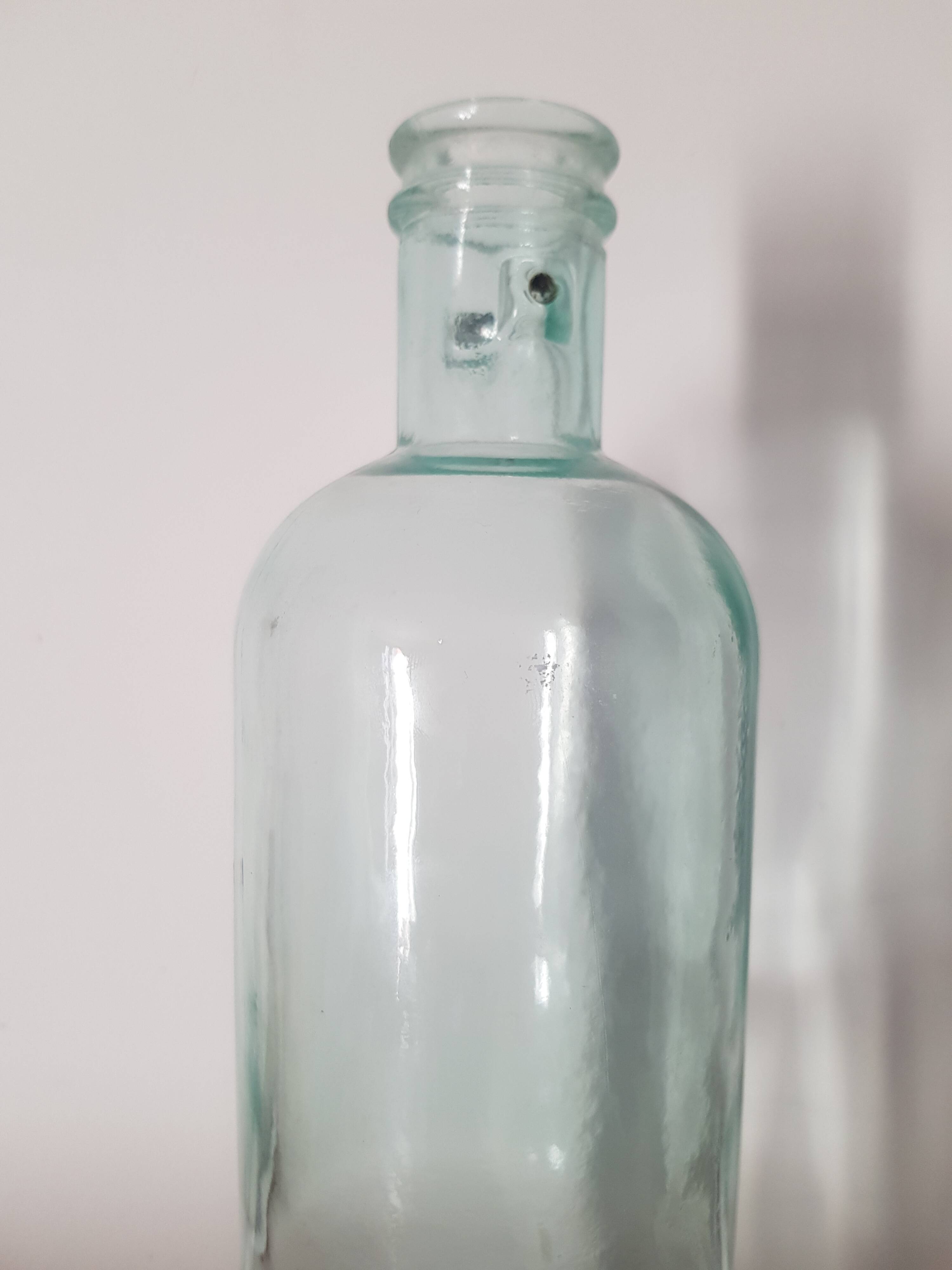 Large vintage glass bottle