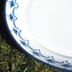 Metal enamelled plate