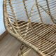 Rattan bench