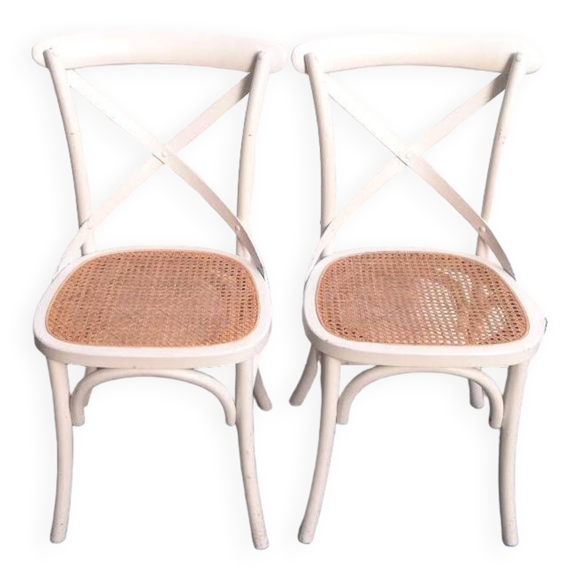Pair of TON 150 chairs