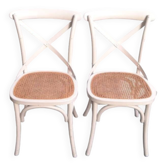 Pair of TON 150 chairs